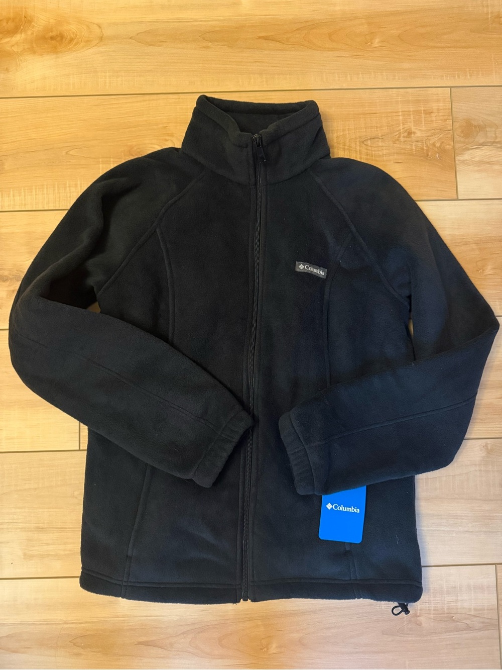 Columbia Black Full-Zip Fleece Jacket